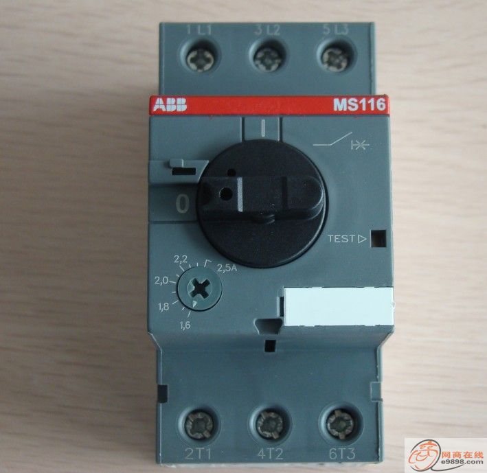 江西ABB電機啟動器MS116