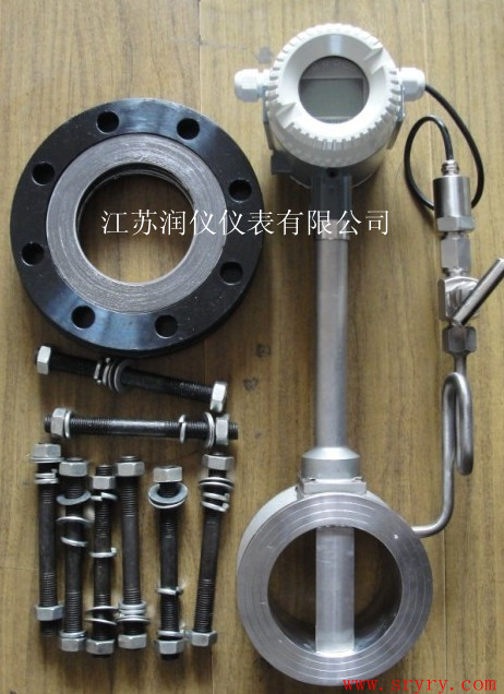 管道卡裝式渦街流量計