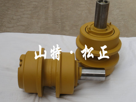 山推原裝配件，推土機(jī)SD32托輪，單邊支重輪，雙邊支重輪，鏈條