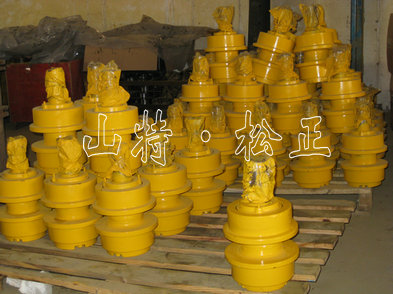 山推推土機(jī)配件，TY220支重輪，托輪，引導(dǎo)輪，鏈條