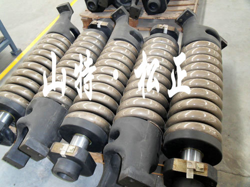 原裝小松挖掘機(jī)配件，PC220-7張緊裝置總成，油缸，彈簧，防塵封