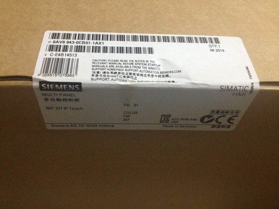 西門子6AV6671-1CBOO-OAX1