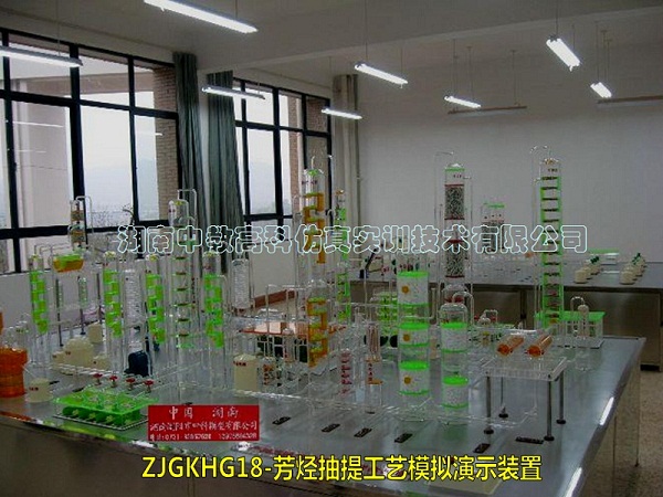 ZJGKHG18-芳烴抽提工藝模擬實訓裝置