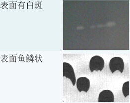 鋰電池極片表面缺陷檢測-表面有白斑/表面有魚鱗狀/極片打皺