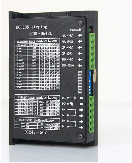 57/86 正品ROLLON步進(jìn)電機(jī)驅(qū)動器SGRL-M542L