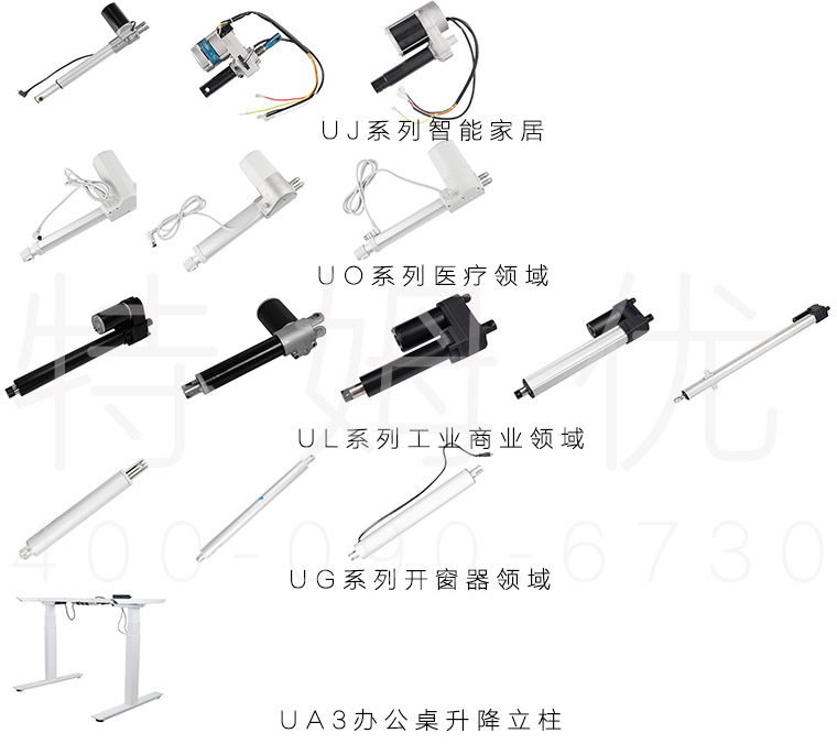臺灣UG50【特姆優(yōu)】伸縮推桿電機價格