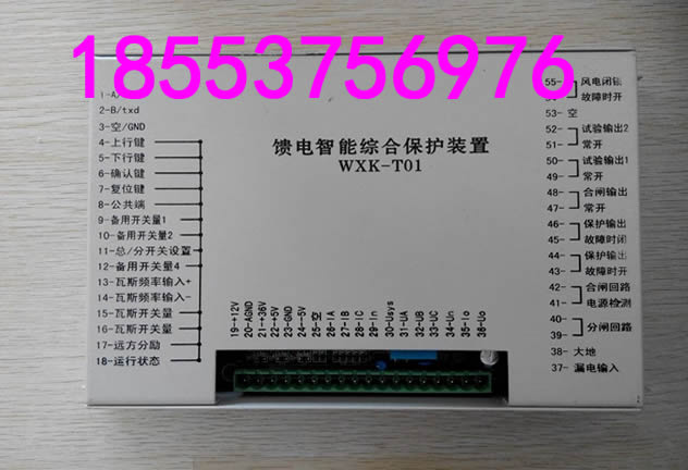 WZK-T02HR饋電智能綜合保護(hù)裝置+誠誠