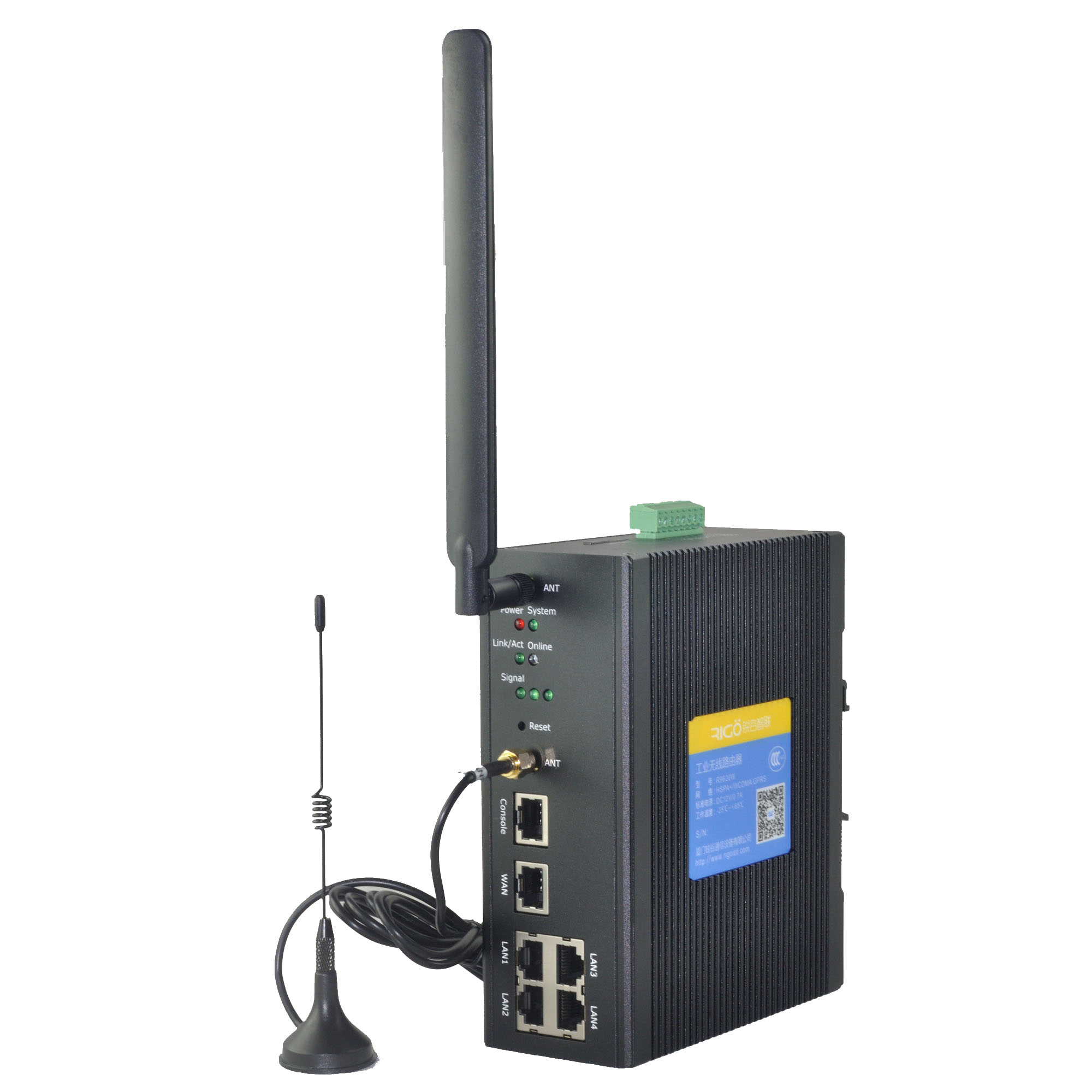 廈門(mén)銳谷3G聯(lián)通導(dǎo)軌路由器3G工業(yè)路由器