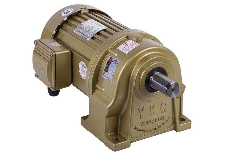 臺(tái)灣永坤齒輪減速電機(jī)具有結(jié)構(gòu)緊湊，更高效更輕量化