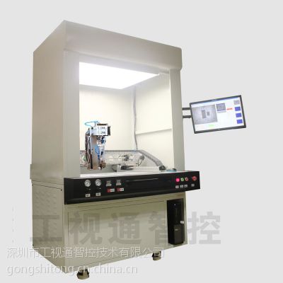 落地式視覺四軸點膠機，智能定位速度更快