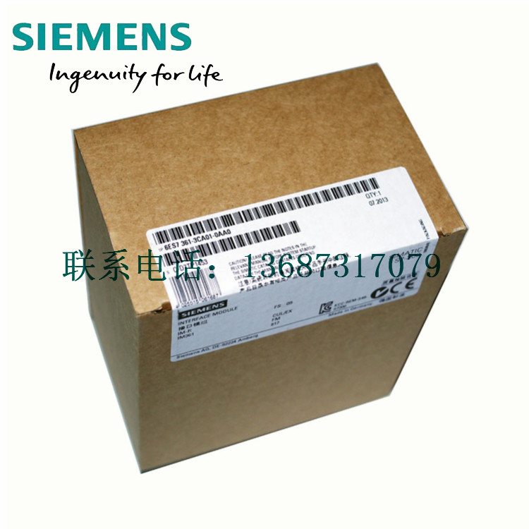 西門子SM321數字輸入卡6ES7321-1CHOO-OAAO