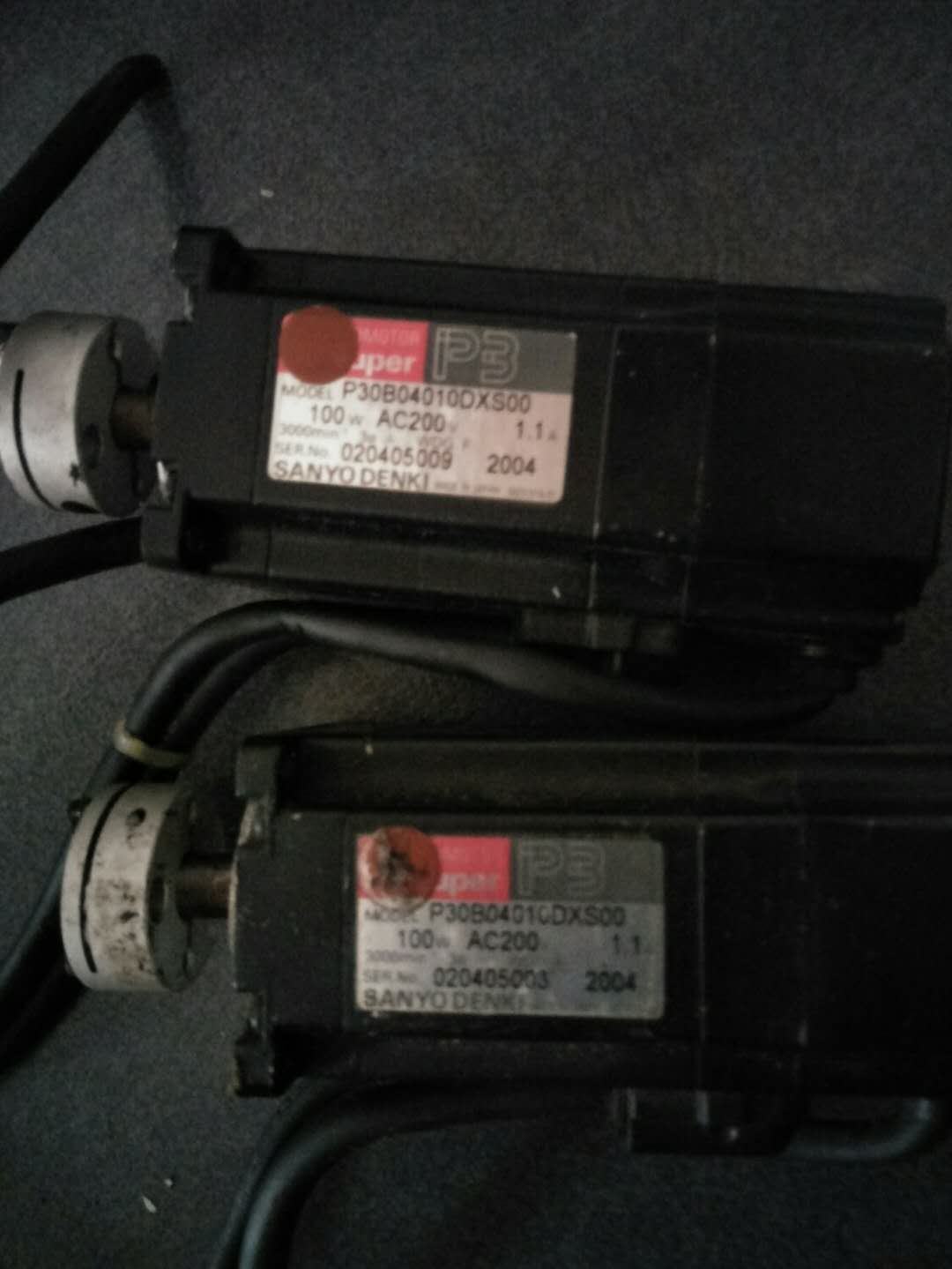 二手三洋伺服電機(jī)P30B04010DXS00 現(xiàn)貨 議價(jià)