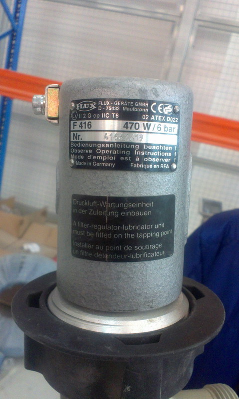 FLUX插桶泵F424 PVDF-50/38-1000 哪里有工控哪里就有灼華