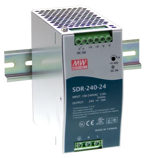 SDR-240-48現(xiàn)貨宜春市九江元一自動(dòng)化 九江明緯開關(guān)電源總代理