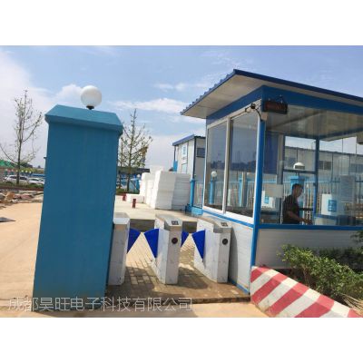 成都建筑工地刷卡一進一出雙通道翼閘聯(lián)動led顯示屏銷售安裝
