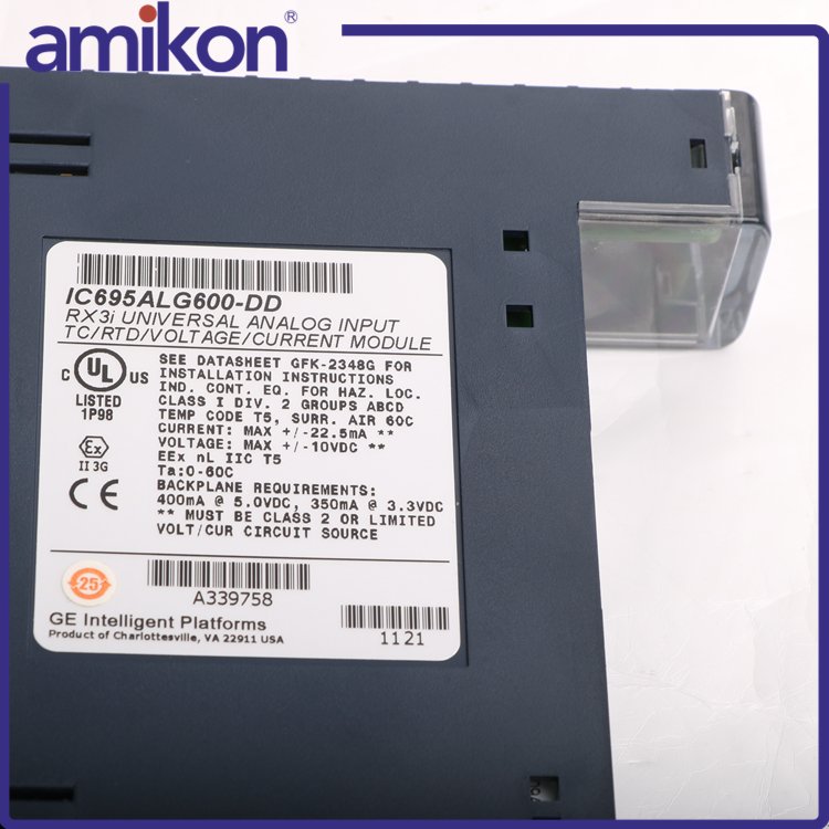 GENRAL electric	通道0-20MA模擬量	IC693MDL330
