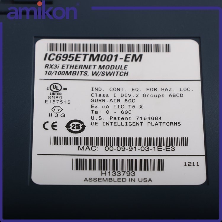 遠程分站通訊模塊 GENRAL electric IC220PWR013