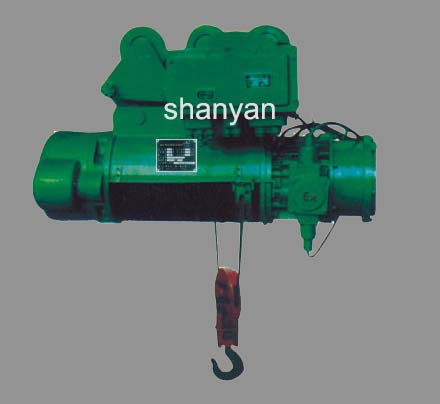 電動葫蘆，鋼絲繩電動葫蘆，重慶電動葫蘆，BCD防爆電動葫蘆