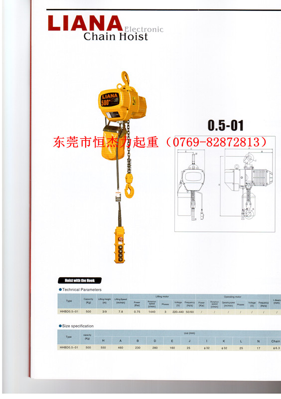 中山電動葫蘆，佛山電動葫蘆，順德電動葫蘆，江門電動葫蘆，陽江電動葫蘆