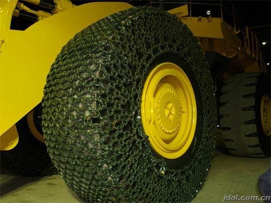 供應(yīng) LZ40 50 60 80裝載機輪胎保護鏈 鏟車輪胎保護鏈 礦車輪胎保護鏈