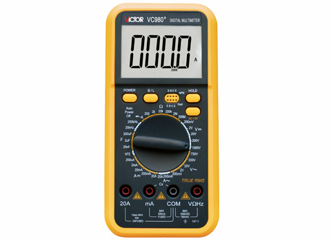 勝利VC980+數(shù)字萬(wàn)用表