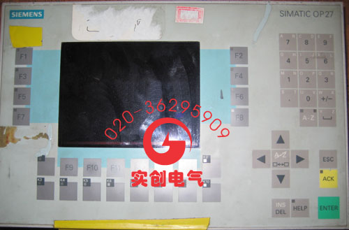 西門子OP25維修，廣州西門子OP27觸摸屏維修，人機界面維修