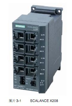 6GK5208-0BA00-2AA3西門子工業(yè)交換機X208