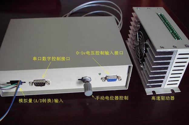 多路AD模數(shù)轉(zhuǎn)換可手動/電壓/串口控制高速步進(jìn)電機(jī)比例伺服控制系統(tǒng)