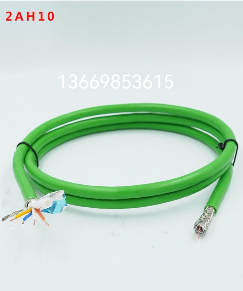 profinet電纜6XV1840-2AH10適用西門子工業(yè)以太網線綠4芯