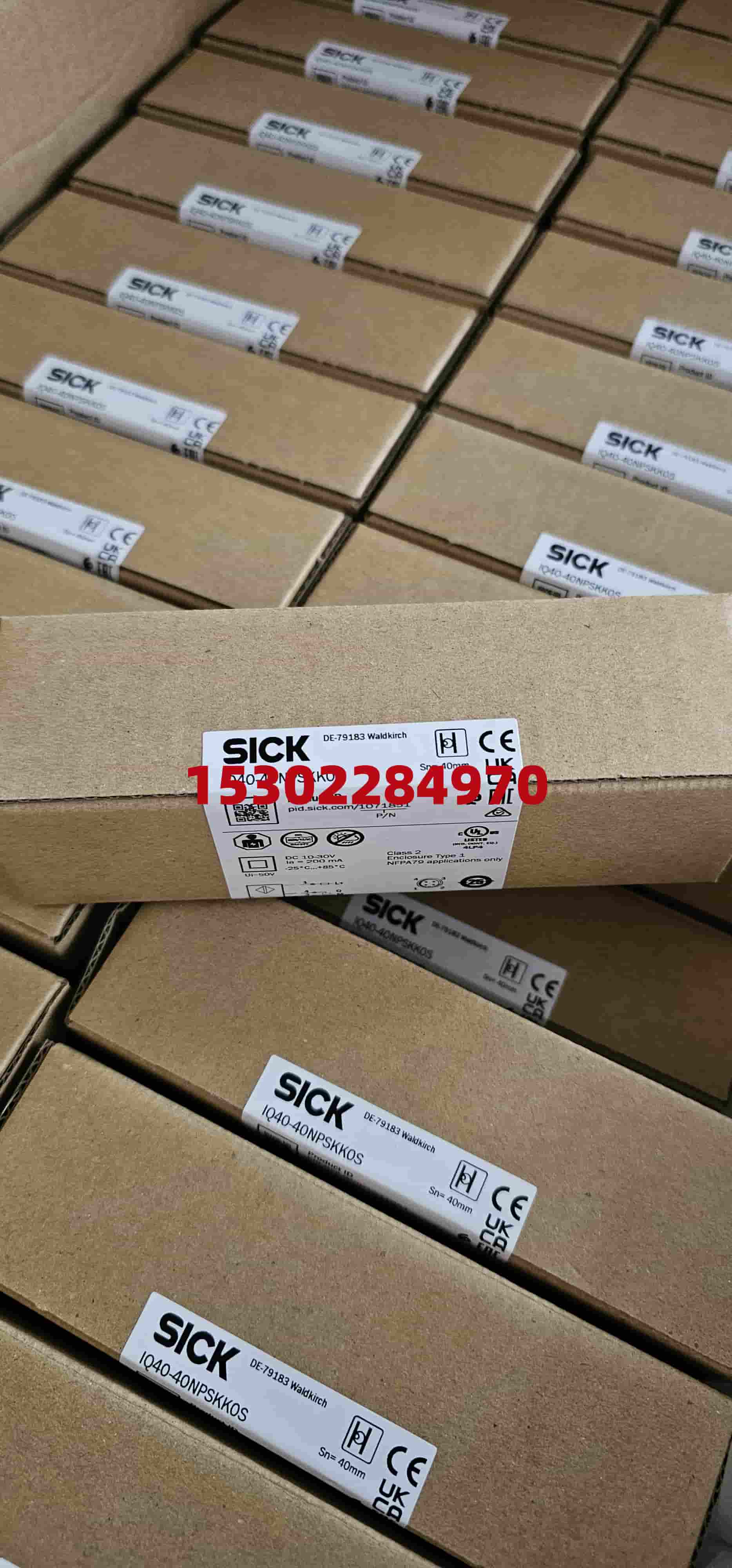 SICK接近開關IQ40-40NNSKC0K IQ40-40NPSKC0K