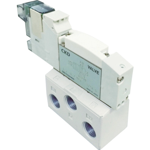 合肥栗山貿(mào)易 CKD先導式單電磁鐵型5通閥4GA/4GB系列