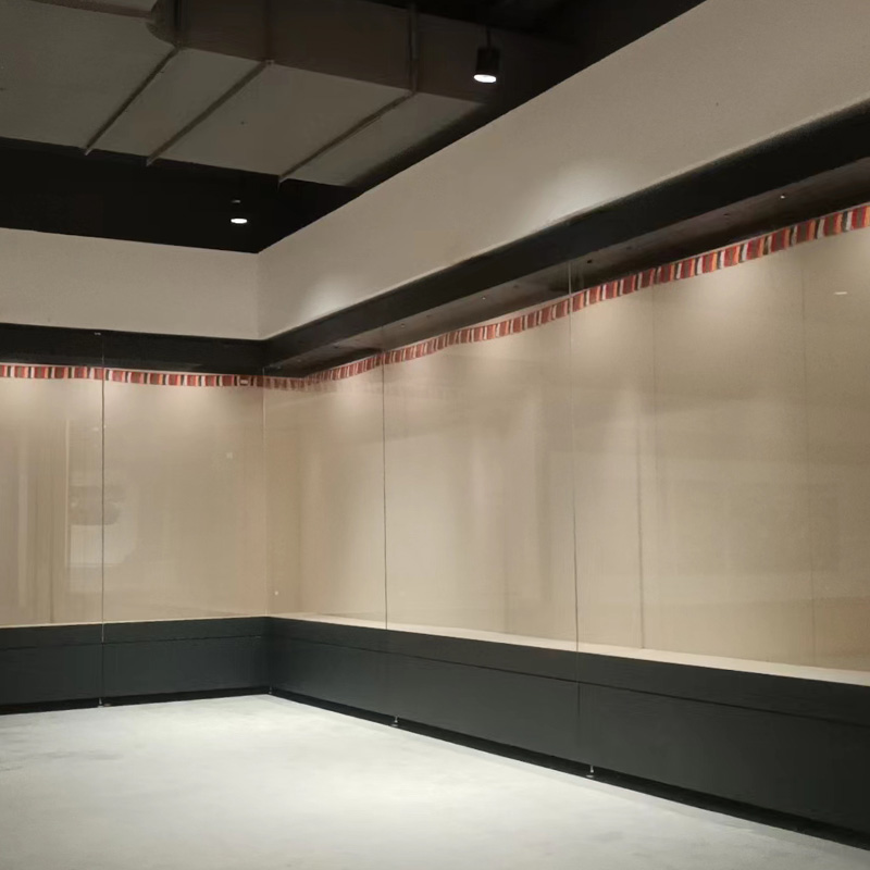 山西低反射博物館展柜，山西組合式博物館展柜，山西下沉式博物館展柜