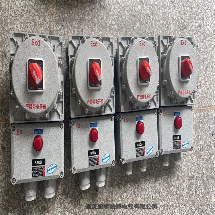BLK52防爆斷路器BDZ52-BDZ53小型漏電斷路器隔爆型IIBIIC2P3P4P