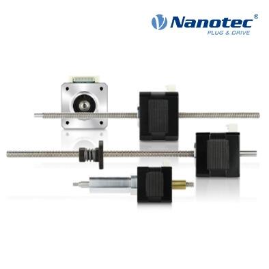 Nanotec直線絲桿電機螺紋類型：U = ACME，T =梯形德國品牌 