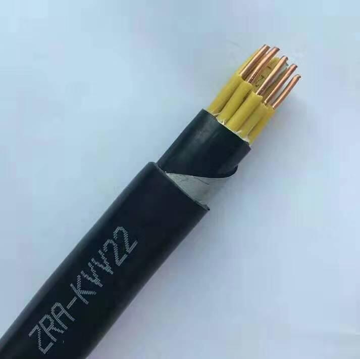 阻燃A級鎧裝控制電纜ZRA-KVV22-10*1.0mm2