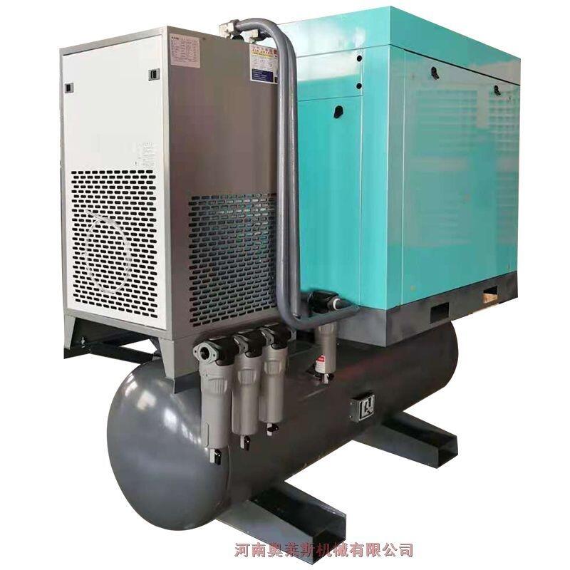 河南駐馬店激光切割機(jī)三致壓縮機(jī)螺桿空壓機(jī)廠家主機(jī)兩年保修