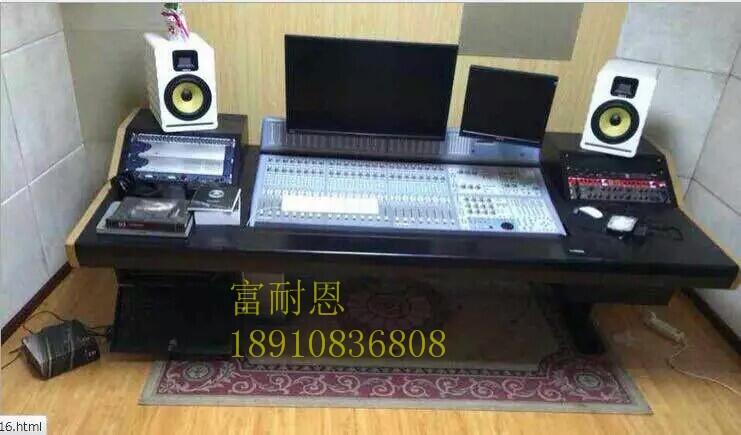 廠家定制音頻控制臺(tái)播音桌錄音棚家具音頻控制臺(tái)編曲工作臺(tái)調(diào)音臺(tái)