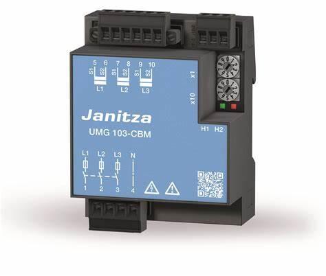 JANITZA 三相電能表 UMG 96-PA-MID測(cè)量高達(dá) 65 A