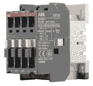 湖南長沙ABB交流接觸器AX40-30-01 防護等級IP20更安全
