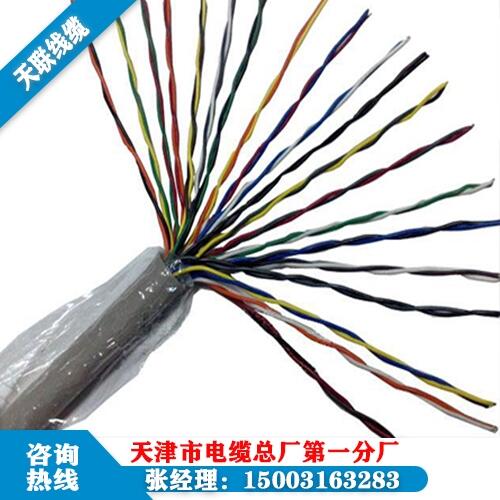 阻燃信號電纜ZR-RVV-20X2X0.4可定制