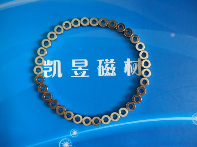 徑向強(qiáng)磁鐵9.5X3.2X3.2/3編碼器磁鐵圓環(huán)釹鐵硼吸鐵石