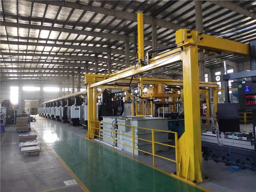FMS桁架機(jī)械手 機(jī)床連線 數(shù)控機(jī)床應(yīng)用