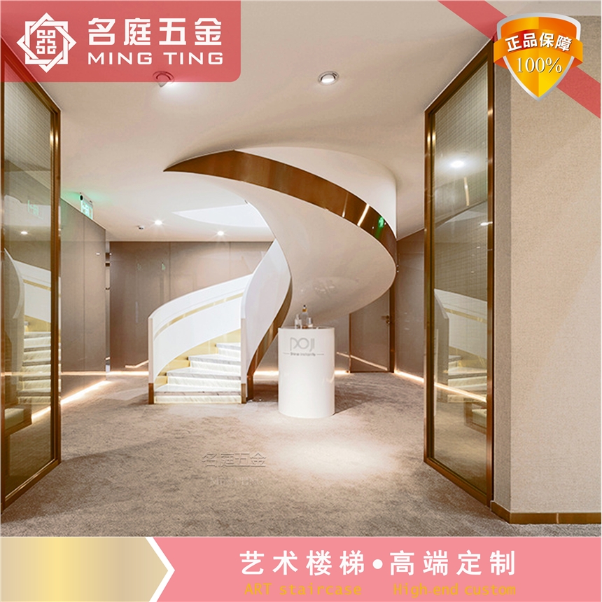 鋼結(jié)構(gòu)樓梯室內(nèi)室外別墅復式樓廠家設計定制名庭五金