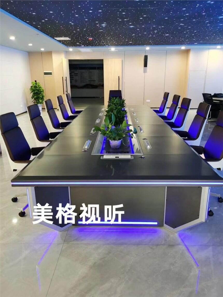 海南?？谑兄悄軙?huì)議系統(tǒng)陣列式話筒升降器