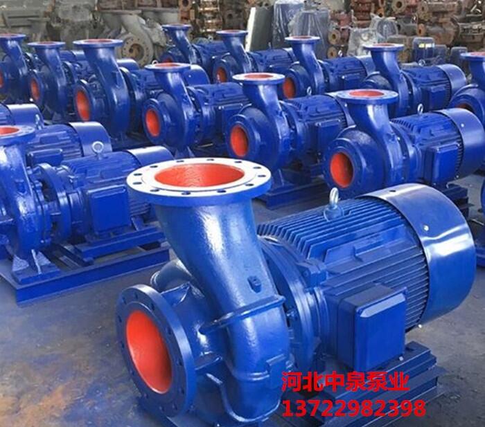 臥式管道泵中泉冷熱水循環(huán)增壓設備工業(yè)管道循環(huán)泵