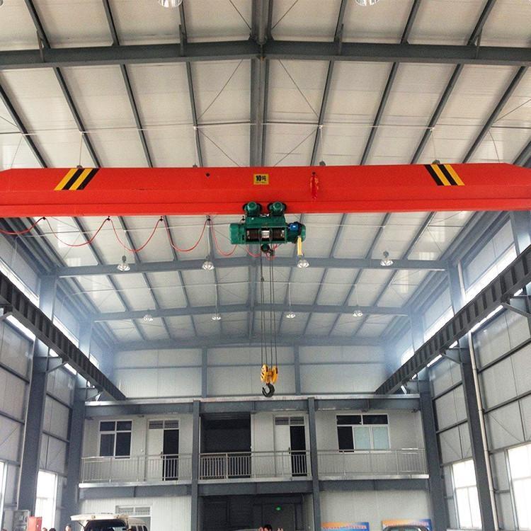 滁州市低凈空10噸單梁航車合肥起重機工廠20米跨度提供方案設計