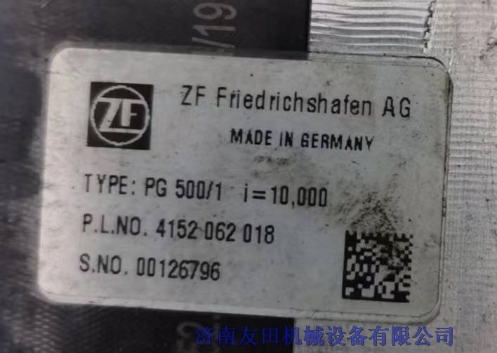 德國(guó)ZF齒輪變速箱TYPE:PG 500/1 i=10,000