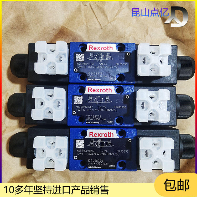 德國(guó)Rexroth力士樂(lè)電磁閥4WE6D62/EW110N9K4
