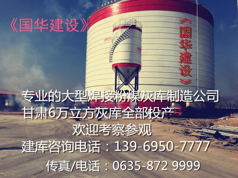大型粉煤灰鋼板倉(cāng)建造、設(shè)備  山東國(guó)華