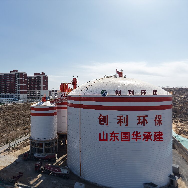 20000噸粉煤灰倉施工方案 3000噸水泥卷板倉 山東國華鋼板倉建設(shè)